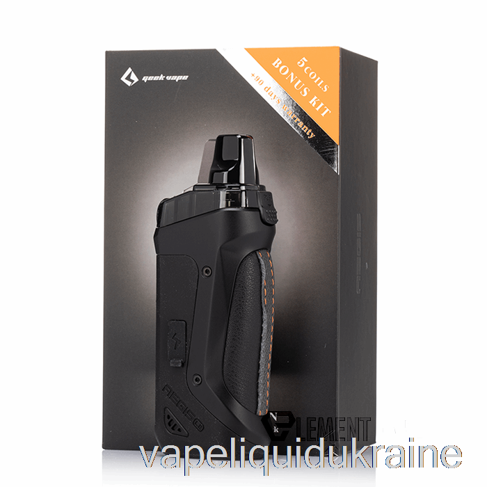 Vape Liquid Ukraine Geek Vape AEGIS BOOST 40W Pod Mod Kit LE Bonus Kit - Space Black